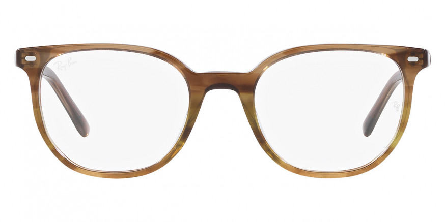 Ray-Ban™ Elliot RX5397F 8255 52 - Striped Brown and Green