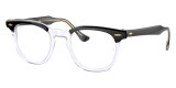 Color: Black On Transparent (2034) - Ray-Ban RX5398203448