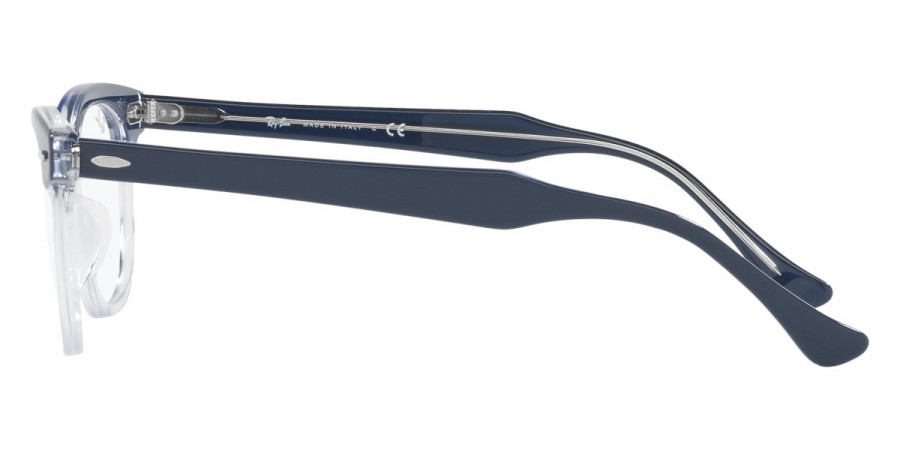 Color: Blue on Transparent (8110) - Ray-Ban RX5398811048