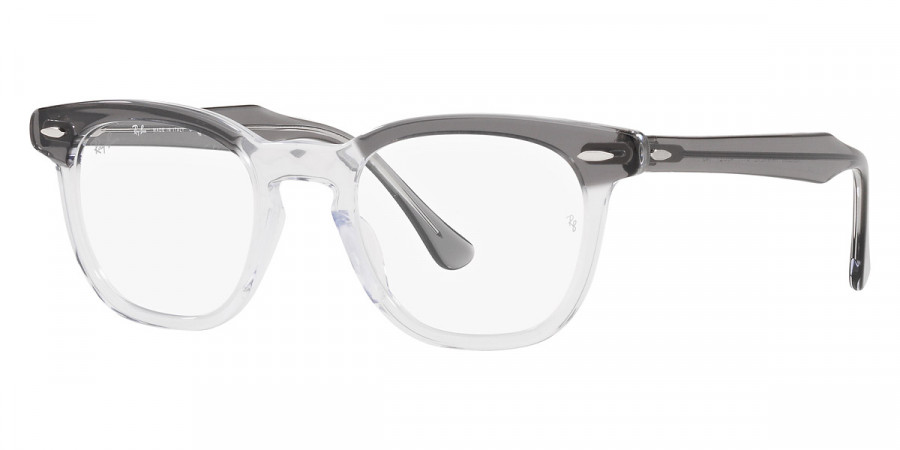 Color: Gray on Transparent (8111) - Ray-Ban RX5398811148