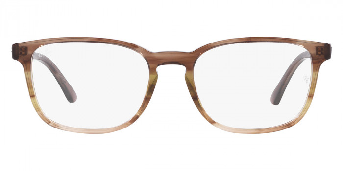 Ray-Ban™ RX5418F 8255 54 - Striped Brown and Green