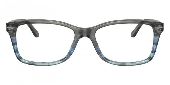 Ray-Ban™ RX5428 8254 53 - Striped Gray and Blue