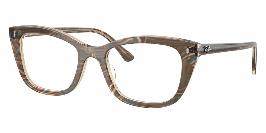 Color: Photo Waves Brown (8294) - Ray-Ban RX5433829450