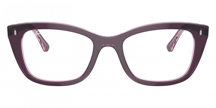 Ray-Ban™ RX5433 8364 50 - Violet on Transparent Pink