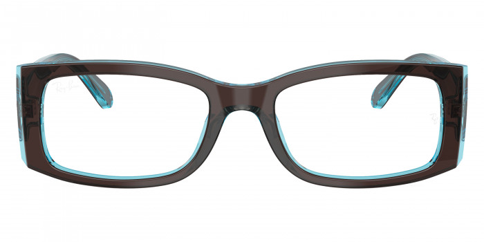 Ray-Ban™ Miriam RX5434F 8366 54 - Brown on Transparent Blue