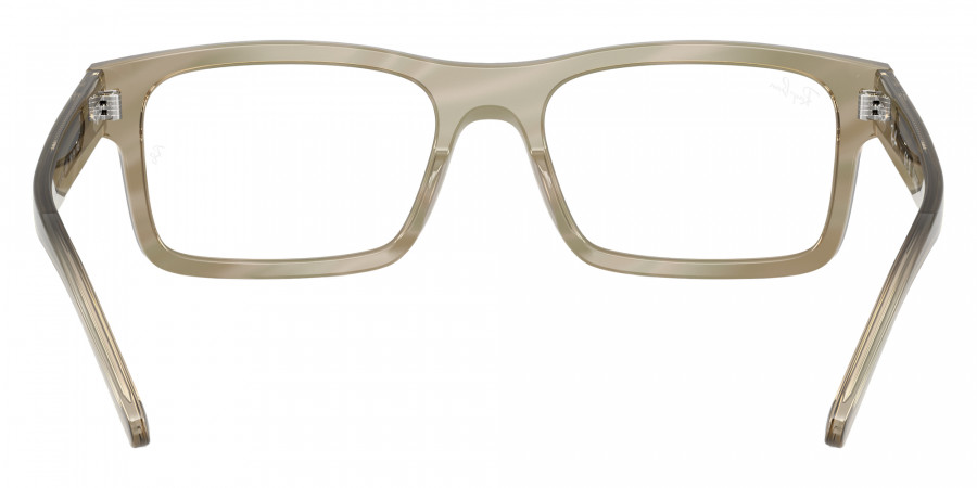 Color: Photo Striped Gray (8381) - Ray-Ban RX5435838154