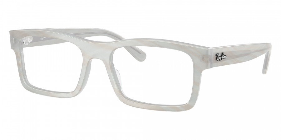 Color: Photo Striped Light Blue (8382) - Ray-Ban RX5435838254