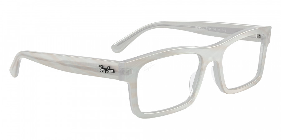 Color: Photo Striped Light Blue (8382) - Ray-Ban RX5435838254