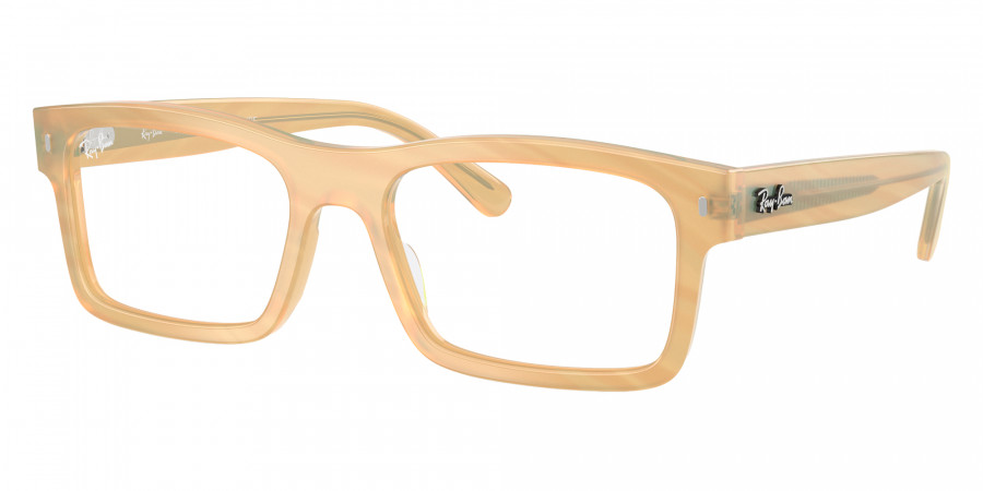 Color: Photo Striped Brown (8383) - Ray-Ban RX5435838354