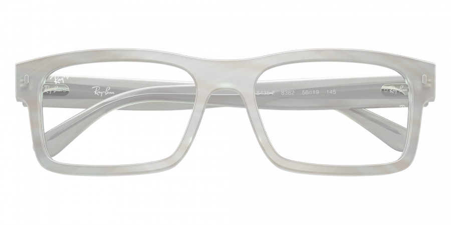 Color: Photo Striped Light Blue (8382) - Ray-Ban RX5435F838256