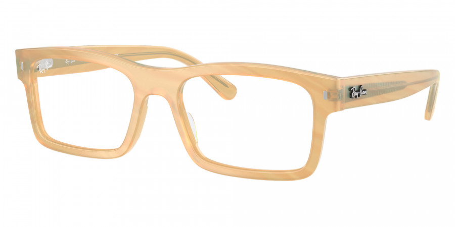 Color: Photo Striped Brown (8383) - Ray-Ban RX5435F838356