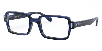 Color: Striped Blue (8053) - Ray-Ban RX5473805350