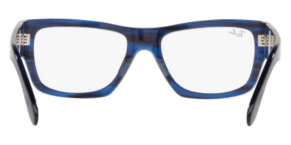 Color: Striped Blue (8053) - Ray-Ban RX5487805352