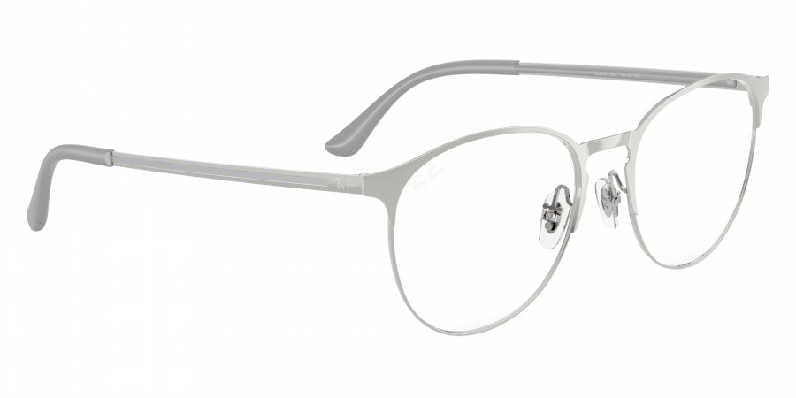 Color: Silver on Silver (2501) - Ray-Ban RX6375250153