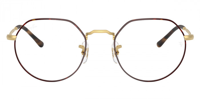 Ray-Ban™ Jack RX6465 3188 51 - Matte Havana on Matte Arista Gold