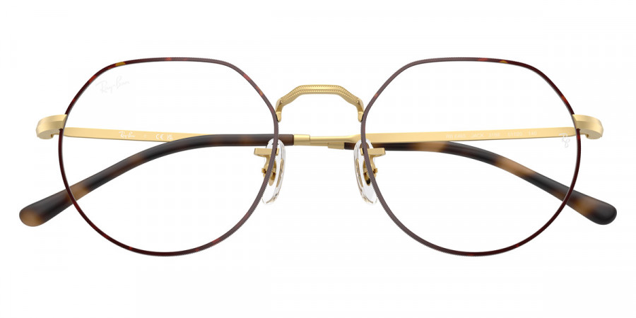 Color: Matte Havana on Matte Arista Gold (3188) - Ray-Ban RX6465318849