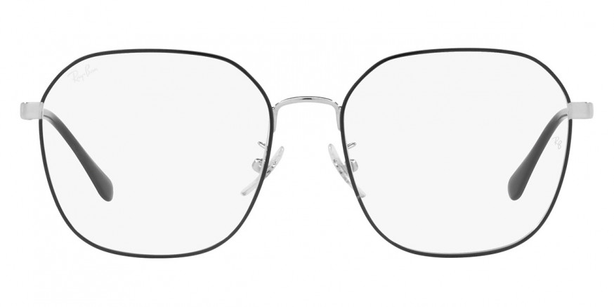 Ray-Ban™ RX6490D 2983 56 - Black on Silver