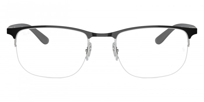 Ray-Ban™ RX6513 3163 53 - Black on Silver/Sand Gray