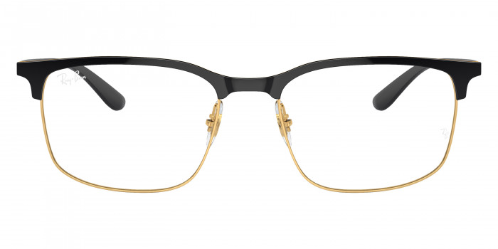 Ray-Ban™ RX6518 2890 55 - Black on Gold/Sand Gray