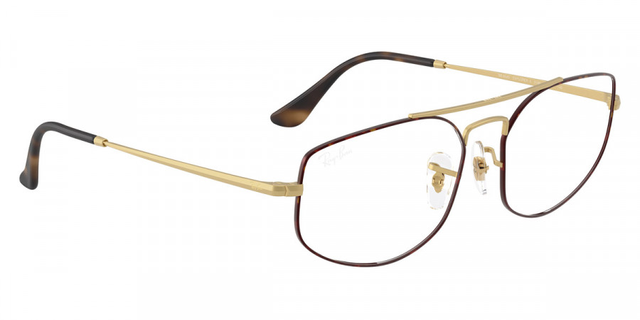 Color: Matte Havana on Matte Arista Gold (3188) - Ray-Ban RX6545318856