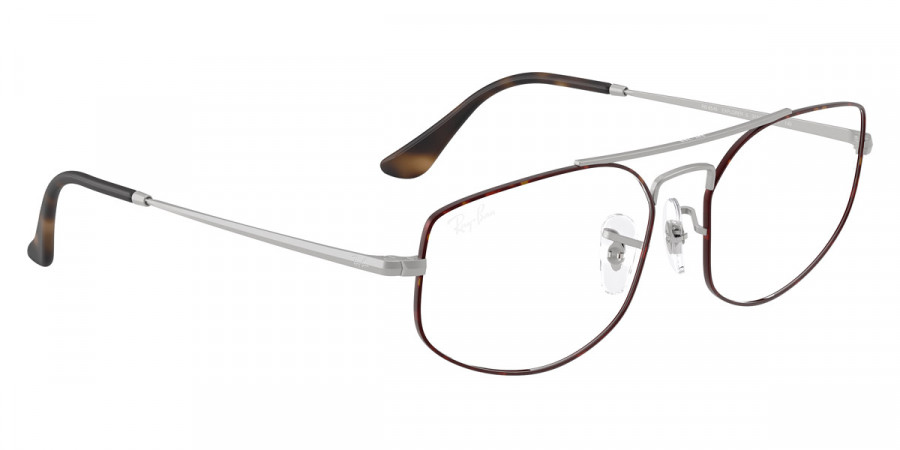 Color: Matte Havana on Matte Silver (3194) - Ray-Ban RX6545319456
