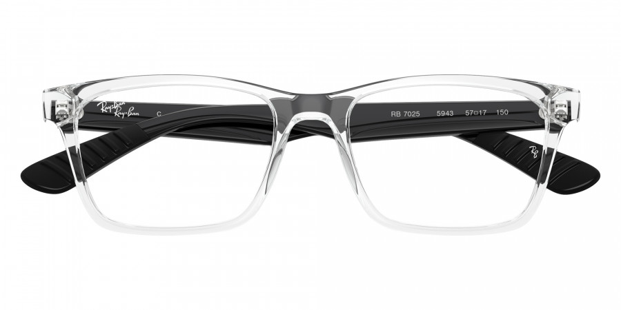 Color: Transparent (5943) - Ray-Ban RX7025594353