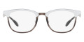 Gray Havana Top Matte White