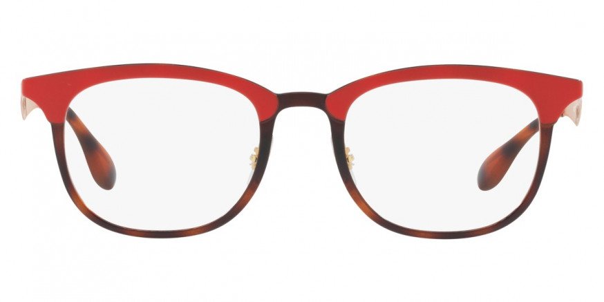 Color: Havana Red Top Matte Red (5730) - Ray-Ban RX7112573053