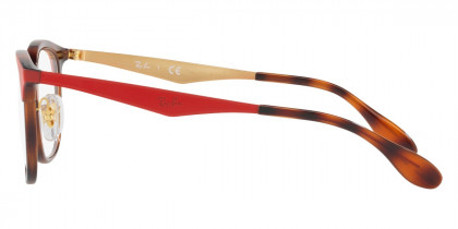 Color: Havana Red Top Matte Red (5730) - Ray-Ban RX7112573053
