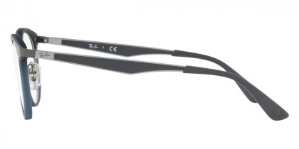 Color: Matte Transparent Gray/Blue (5679) - Ray-Ban RX7116567951