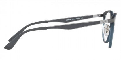 Color: Matte Transparent Gray/Blue (5679) - Ray-Ban RX7116567951