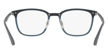 Color: Matte Transparent Gray/Blue (5679) - Ray-Ban RX7117567950