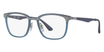 Color: Transparent Light Blue (8019) - Ray-Ban RX7117801952