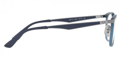 Color: Transparent Light Blue (8019) - Ray-Ban RX7117801952