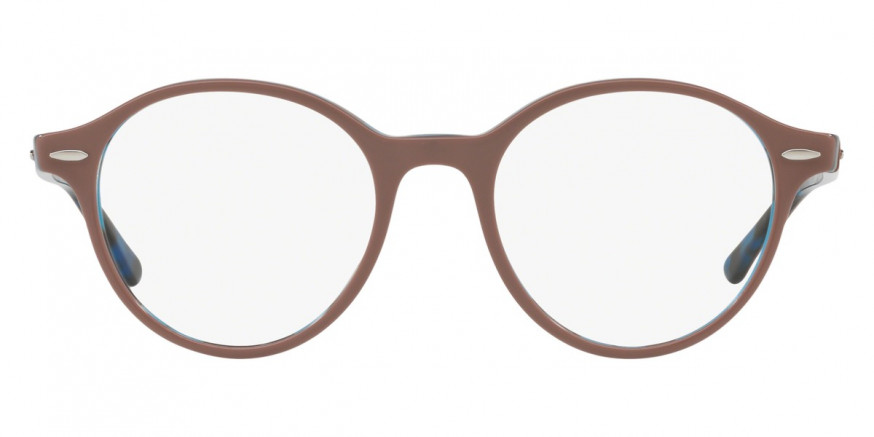 Ray-Ban™ Dean RX7118 5715 50 - Light Brown On Havana Blue