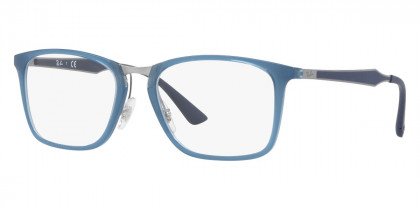 Color: Transparent Light Blue (8019) - Ray-Ban RX7131801953