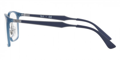 Color: Transparent Light Blue (8019) - Ray-Ban RX7131801953