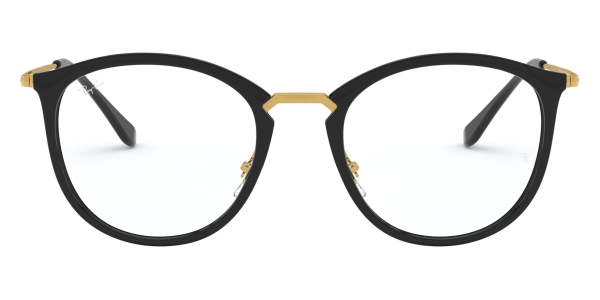 Ray Ban RX7140 2000 49 Black Eyeglasses