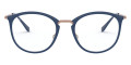 Transparent on Top Blue