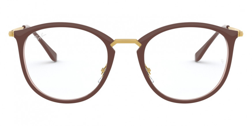 Color: Brown On Transparent Brown (5971) - Ray-Ban RX7140597149