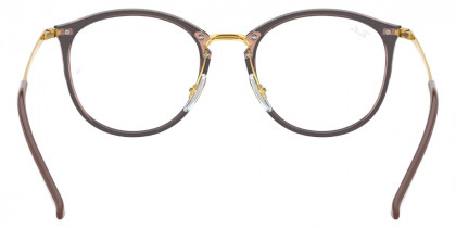 Color: Brown On Transparent Brown (5971) - Ray-Ban RX7140597149