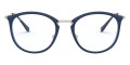 Top Blue on Transparent Blue