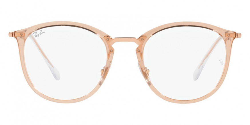 Color: Transparent Light Brown (8124) - Ray-Ban RX7140812451