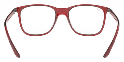 Color: Transparent Red (5773) - Ray-Ban RX7143577353
