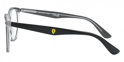 Color: Black On Transparent (F640) - Ray-Ban RX7151MF64050