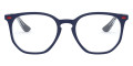 Blue On Transparent