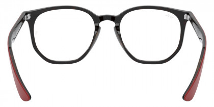 Color: Red On Havana (F643) - Ray-Ban RX7151MF64350