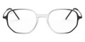 Transparent on Top Black