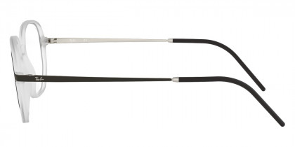 Color: Transparent On Black (5789) - Ray-Ban RX7152578952