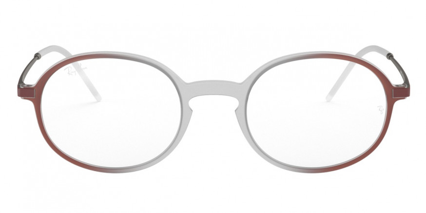 Color: Rubber Brown On Bordeaux (5792) - Ray-Ban RX7153579250